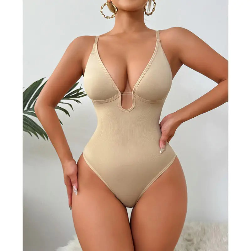 CurveLift™ Deep-V Sculpting Bodysuit