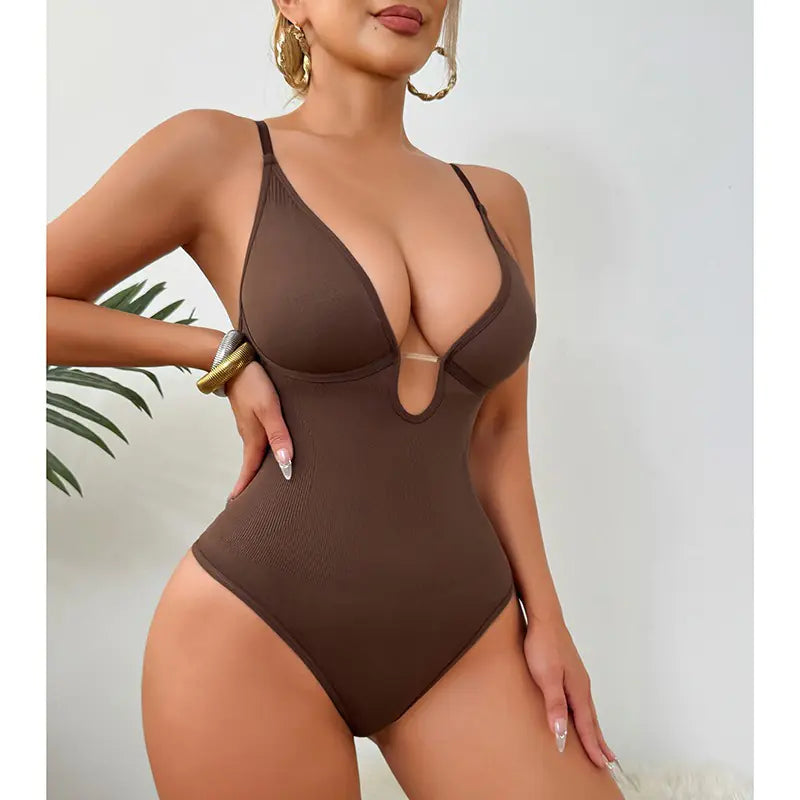 CurveLift™ Deep-V Sculpting Bodysuit
