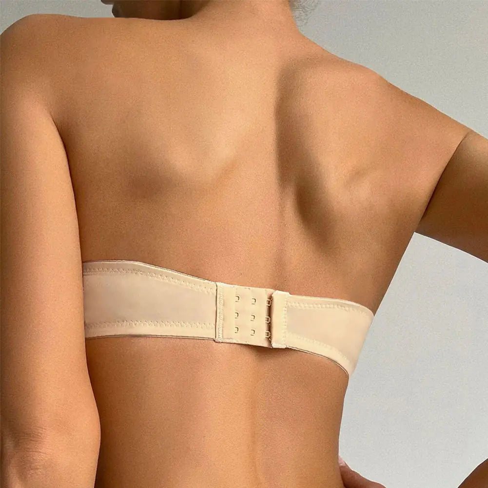 Large Cup Strapless Backless Seamless Bra for Women