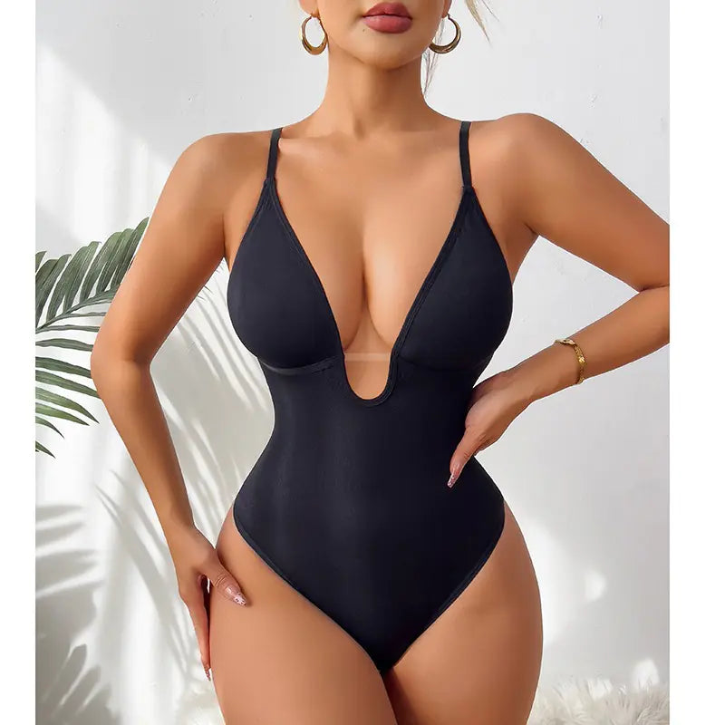 CurveLift™ Deep-V Sculpting Bodysuit